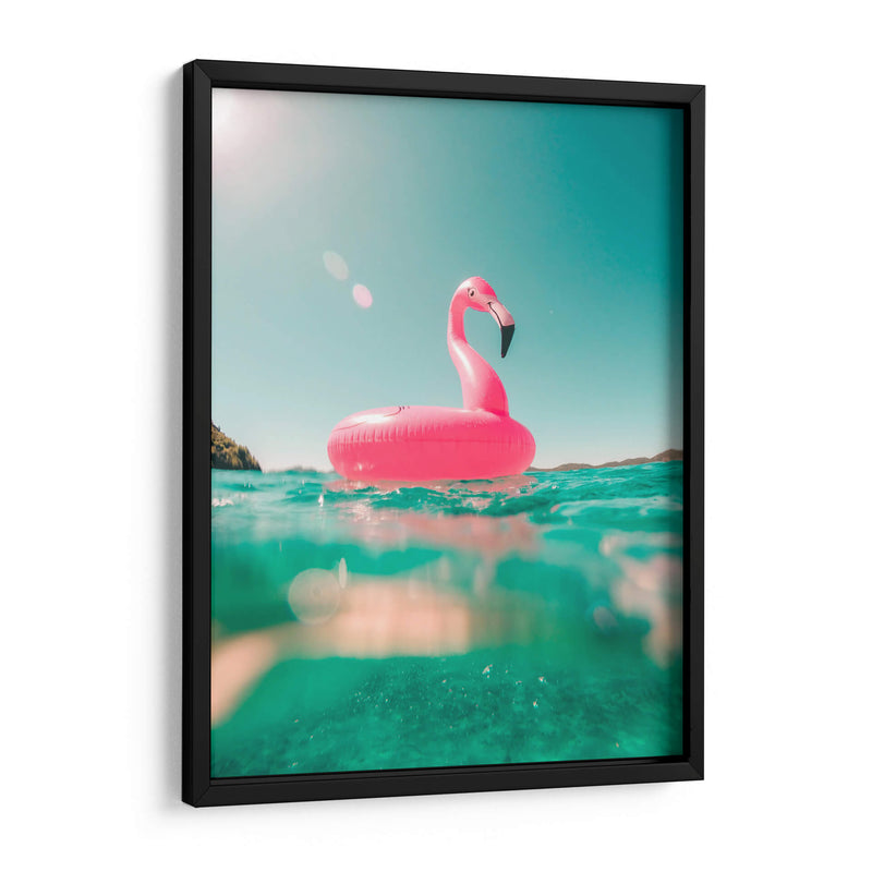 Flamingo inflable | Cuadro decorativo de Canvas Lab