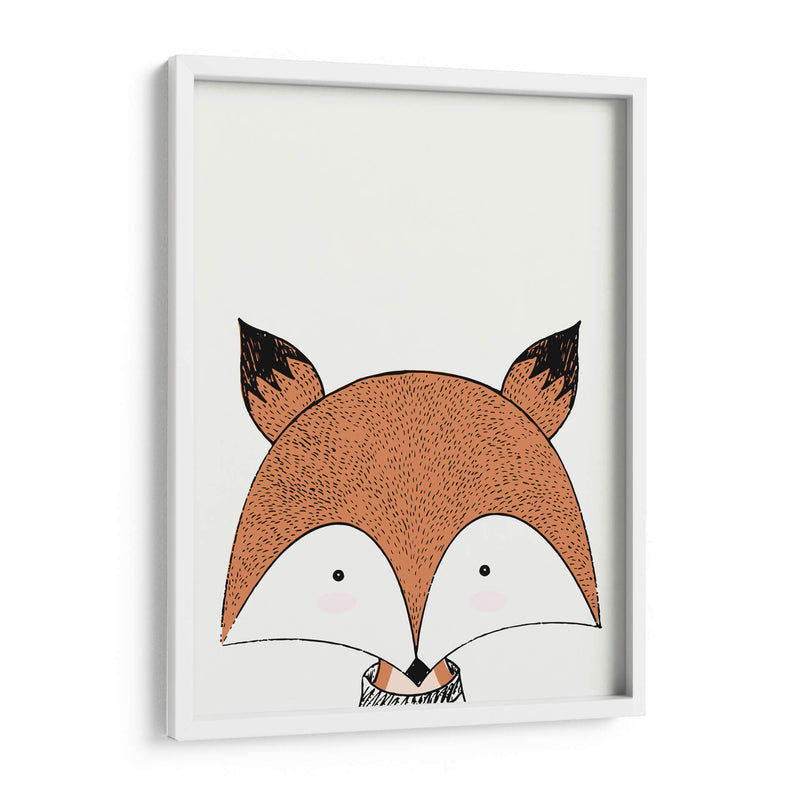 Fox doodle | Cuadro decorativo de Canvas Lab