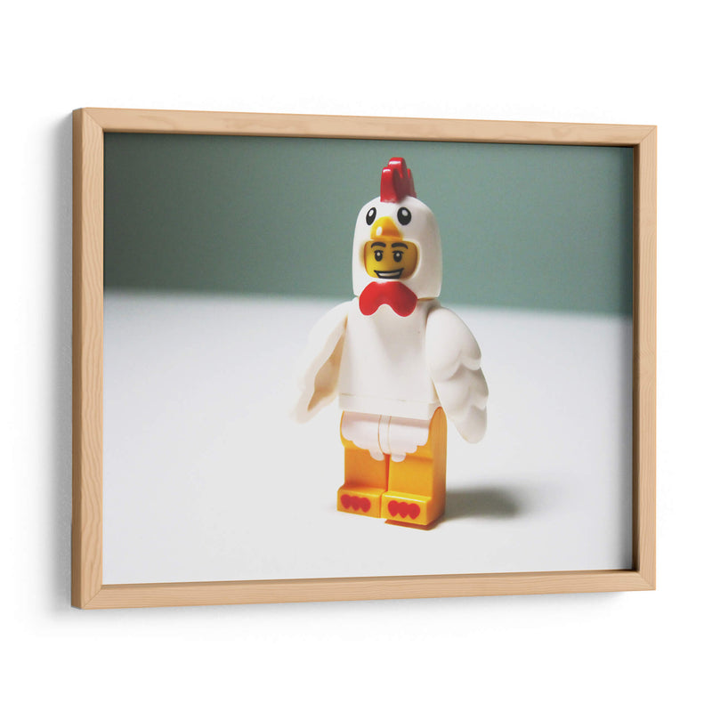 Gallo lego | Cuadro decorativo de Canvas Lab