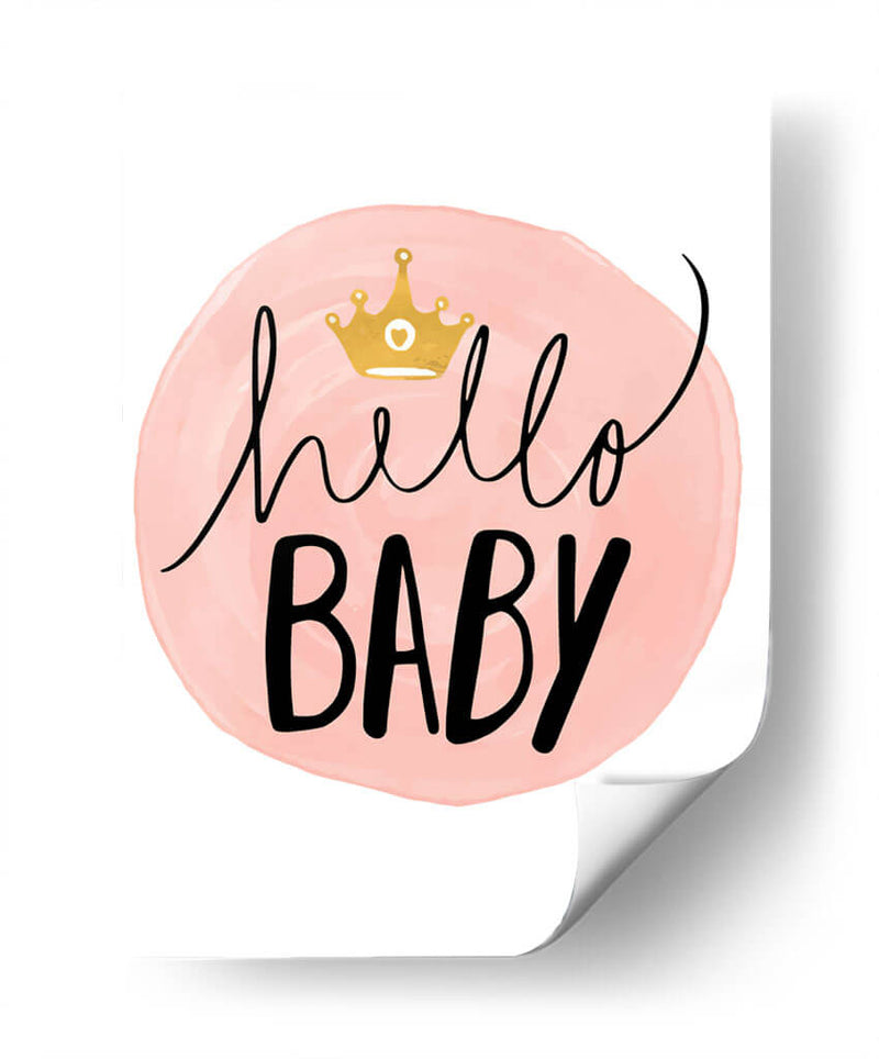 Hello baby | Cuadro decorativo de Canvas Lab