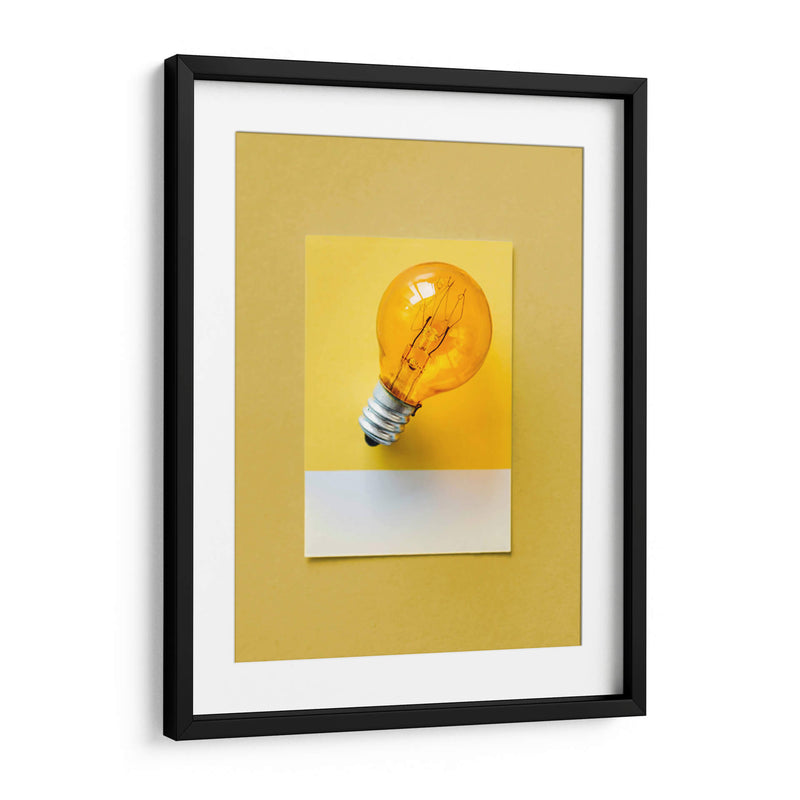 Idea amarilla | Cuadro decorativo de Canvas Lab