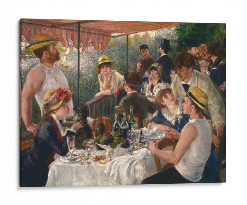 El almuerzo de los remeros - Pierre-Auguste Renoir | Cuadro decorativo de Canvas Lab