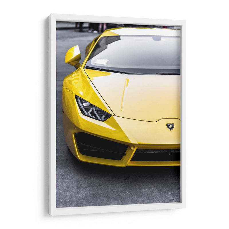 Lamborghini Huracán detalle | Cuadro decorativo de Canvas Lab