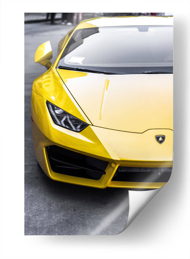 Lamborghini Huracán detalle | Cuadro decorativo de Canvas Lab