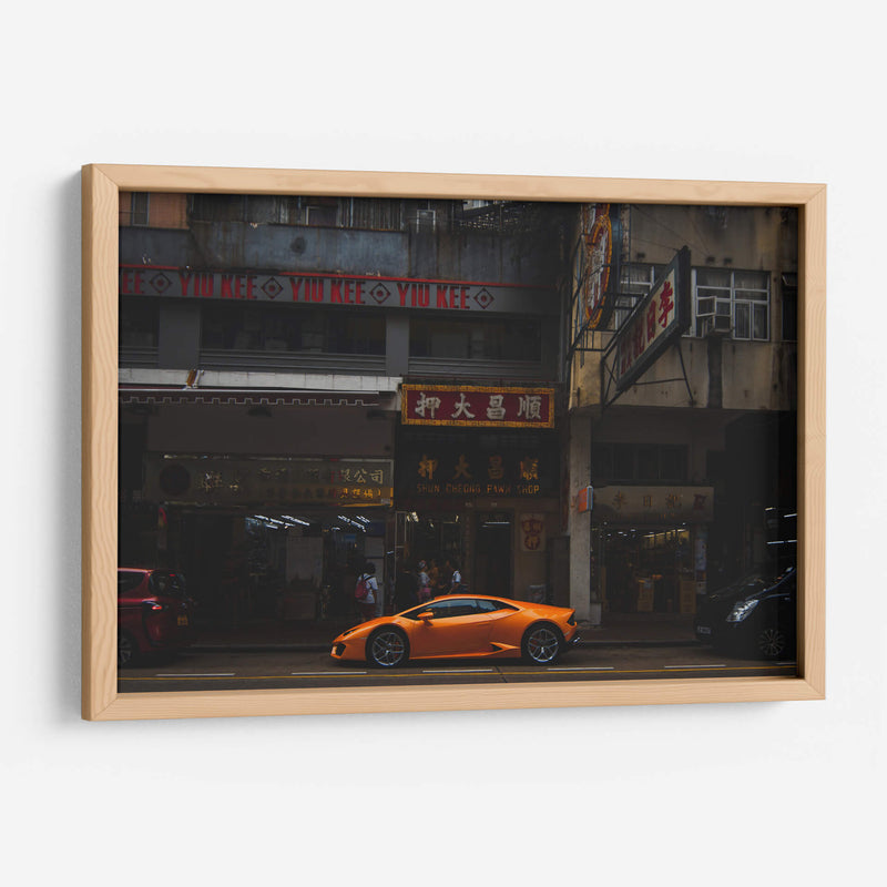 Lamborghini Huracán en Asia | Cuadro decorativo de Canvas Lab