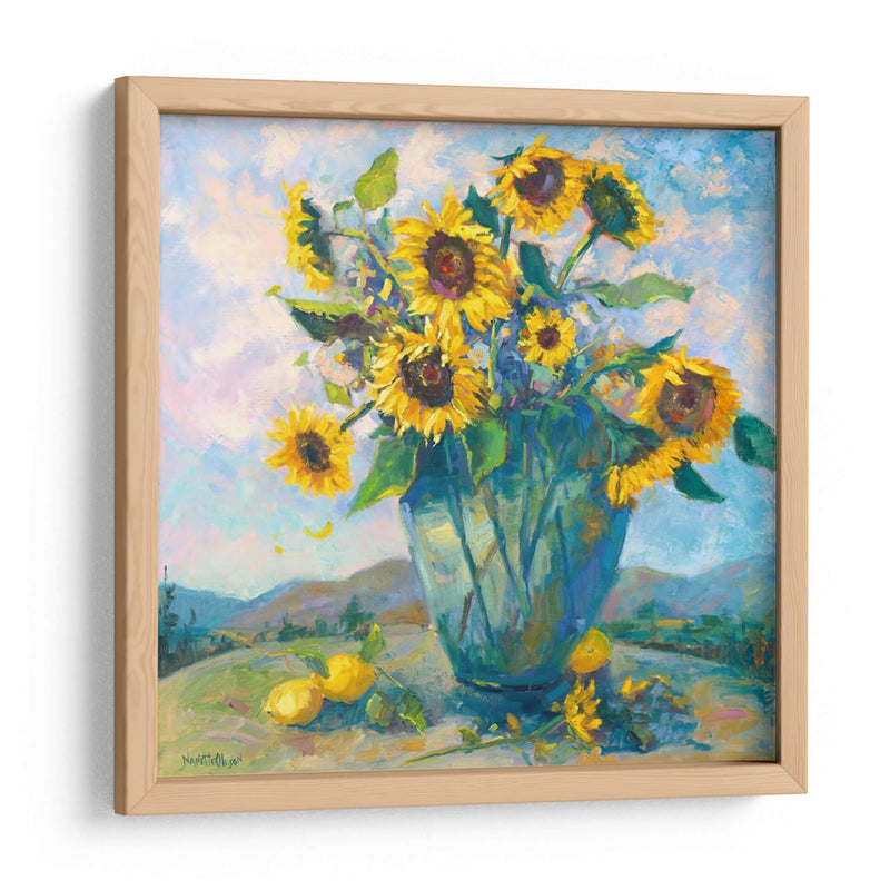 Floral Kaleidoscope III - Nanette Oleson | Cuadro decorativo de Canvas Lab