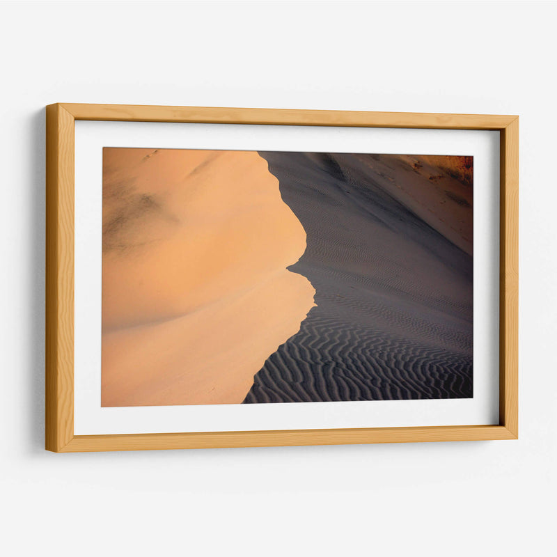 Luz y sombra en las dunas | Cuadro decorativo de Canvas Lab