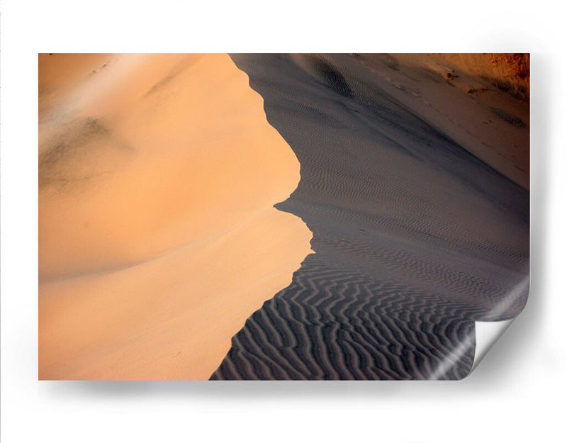Luz y sombra en las dunas | Cuadro decorativo de Canvas Lab