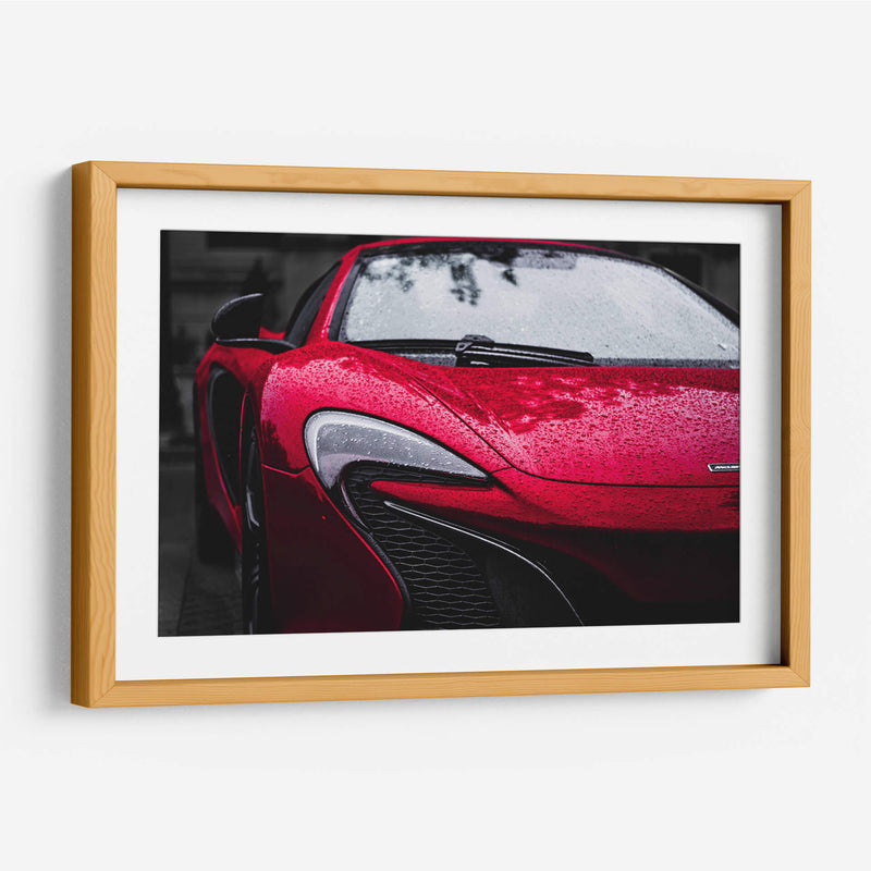 McLaren rojo | Cuadro decorativo de Canvas Lab