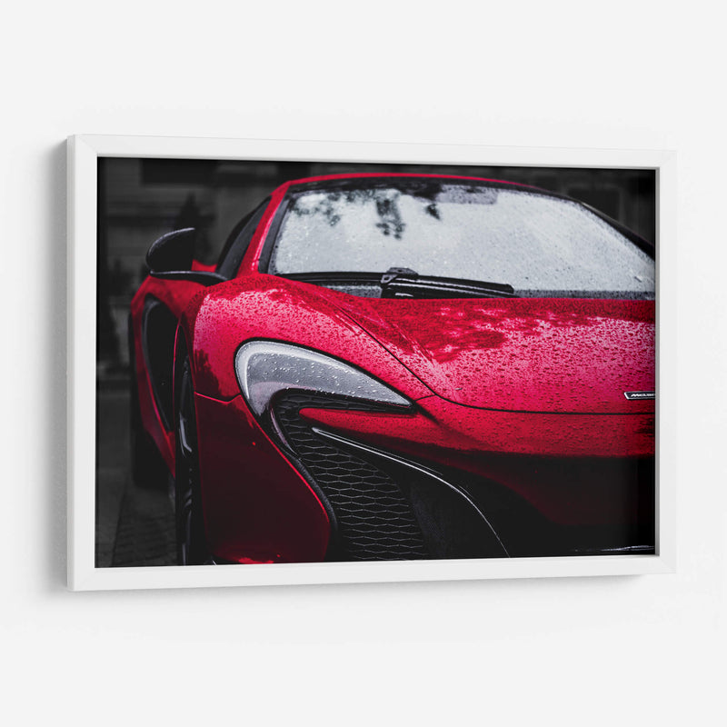 McLaren rojo | Cuadro decorativo de Canvas Lab