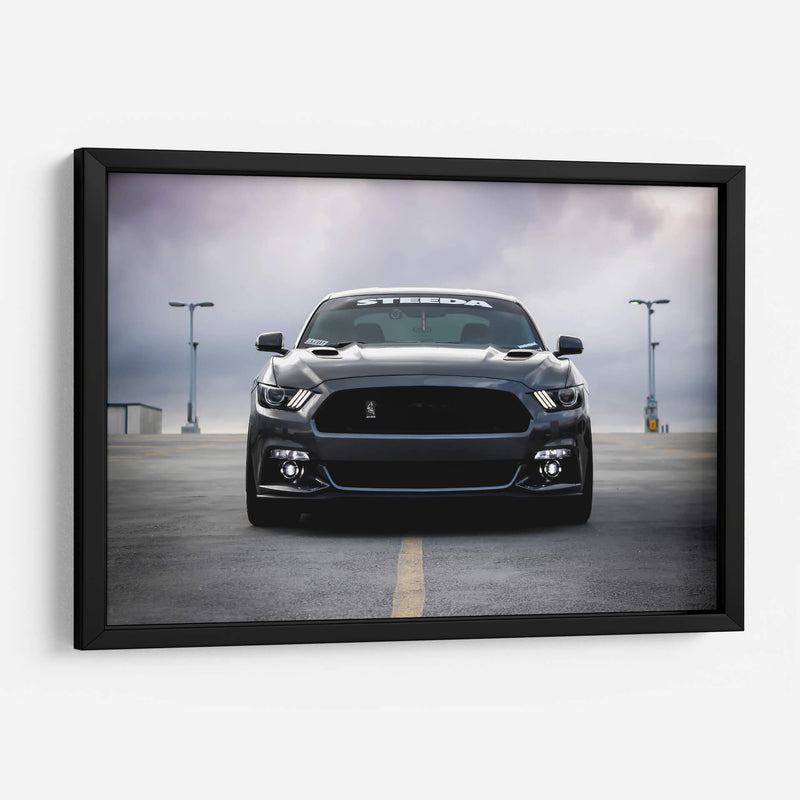 Mustang Shelby Cobra negro | Cuadro decorativo de Canvas Lab