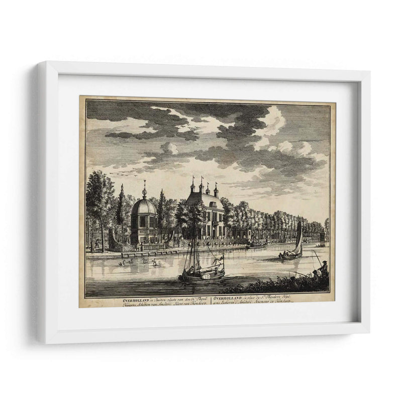 Vistas De Ámsterdam VI - Nicolaus Visher | Cuadro decorativo de Canvas Lab