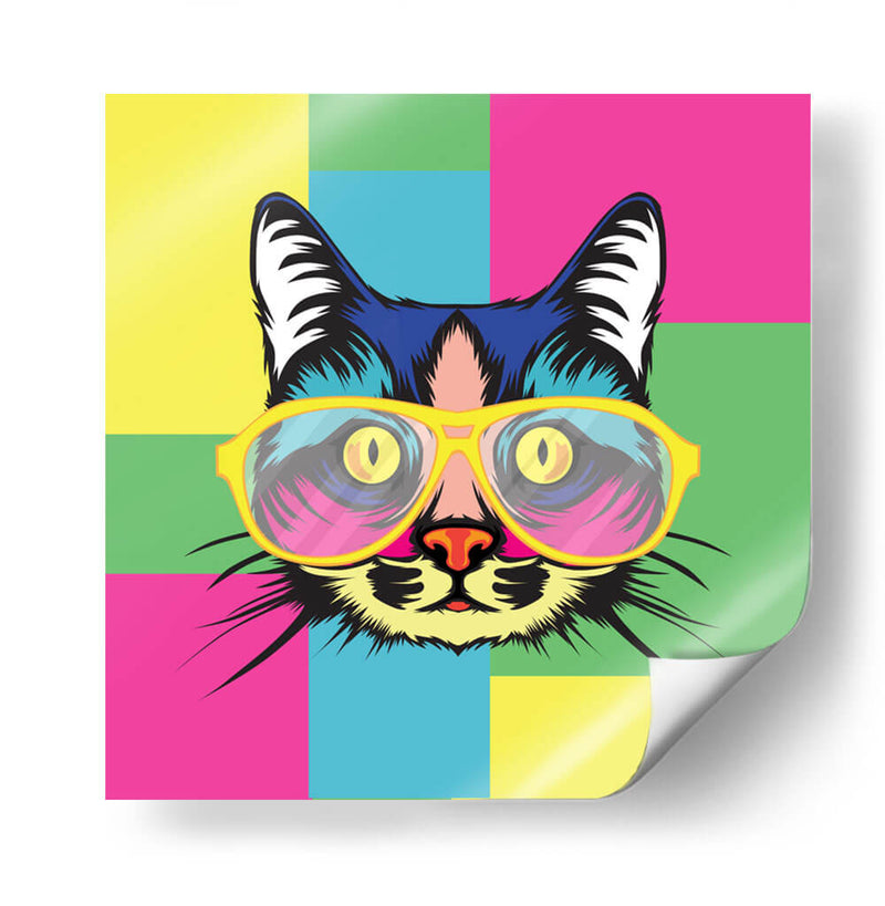 El gato cool | Cuadro decorativo de Canvas Lab