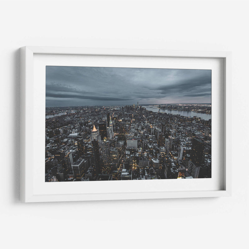 Nueva York en gris | Cuadro decorativo de Canvas Lab