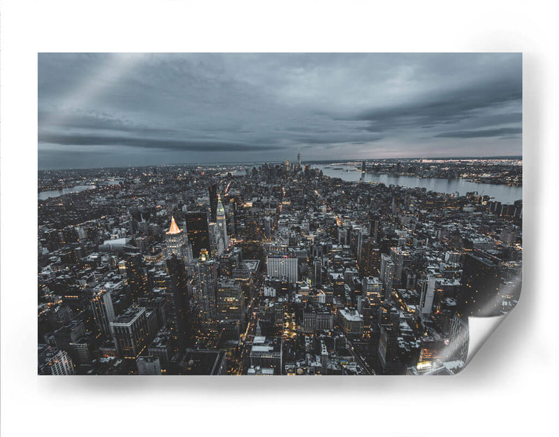 Nueva York en gris | Cuadro decorativo de Canvas Lab