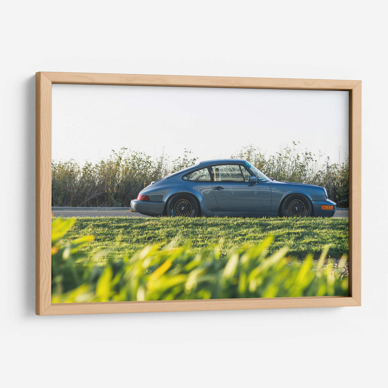 Oldschool Porsche | Cuadro decorativo de Canvas Lab