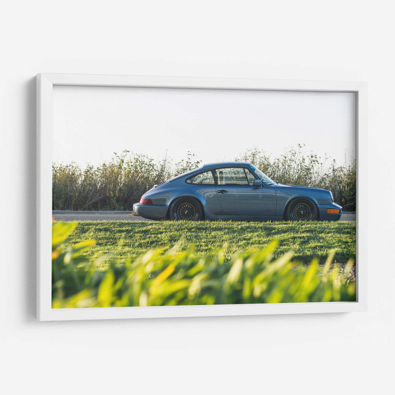 Oldschool Porsche | Cuadro decorativo de Canvas Lab