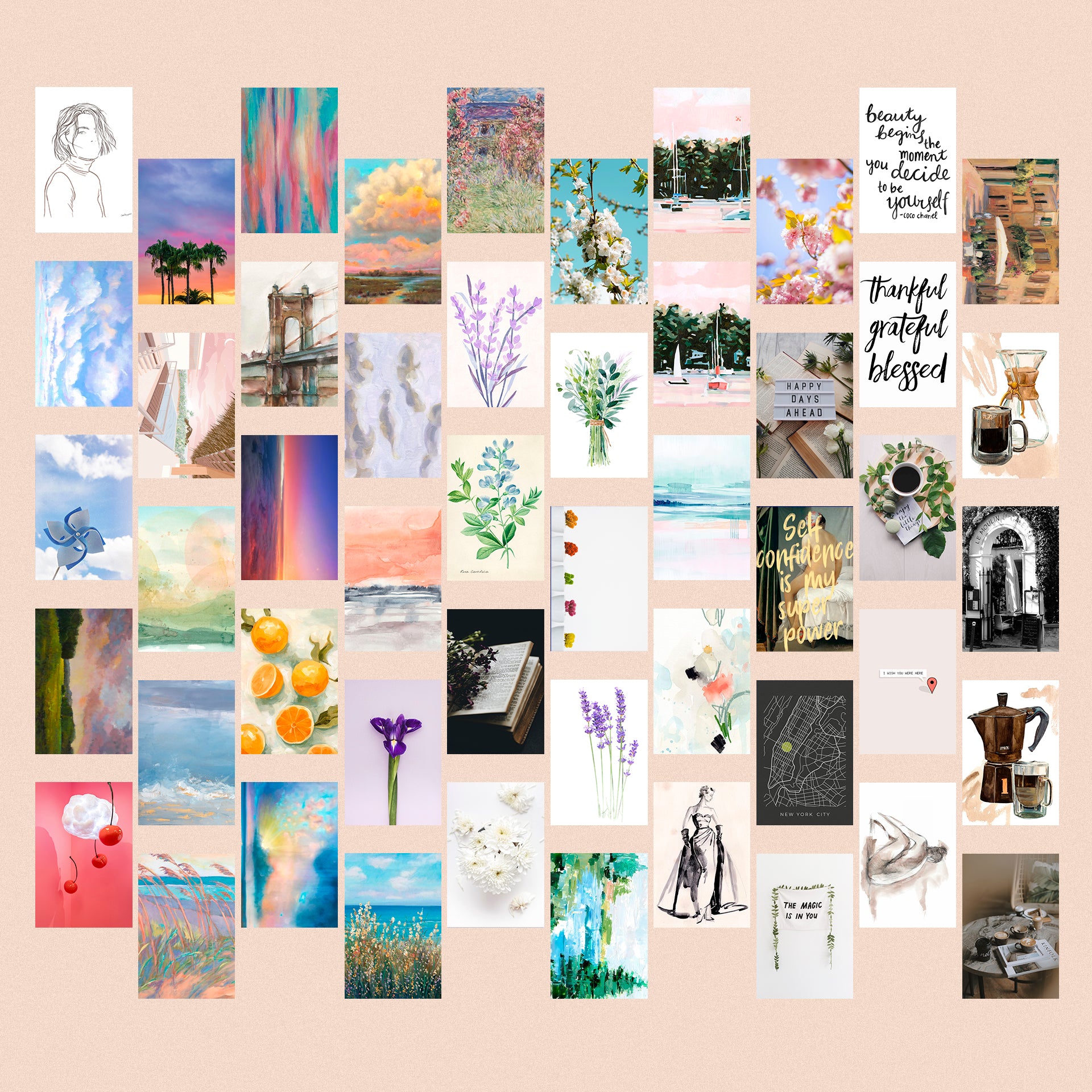 50 Piezas Kit De Collage De Pared De Paisaj Urbanos, Kit De Collage Kit For Photo Frame Envelope Postcards Room Decoration P 27232255 50 Piezas Kit De Collage De Pared De Paisaj Urbanos, Kit De Collage Kit For Photo Frame Envelope Postcards Room Decoration P 27232255