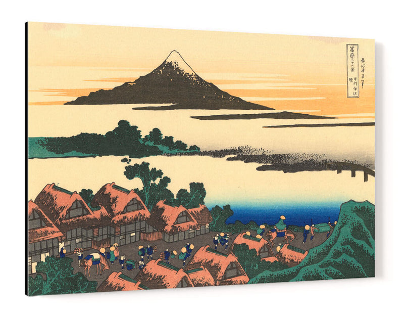 Aldea Inunaki - Hatsushika Hokusai - Canvas Lab