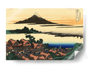 Aldea Inunaki - Hatsushika Hokusai - Canvas Lab