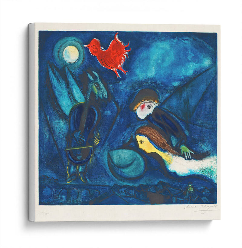Aleko and his wife Zemphira from an Old Russian Tale - Marc Chagall - Canvas Lab