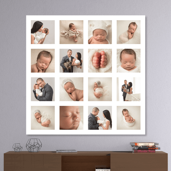 Collage de 16 en Canvas - Canvas Lab
