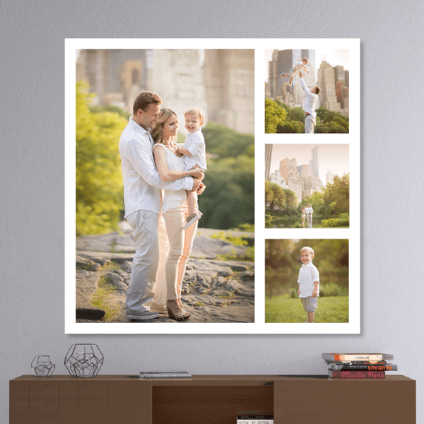 Collage de 4 vertical en Canvas - Canvas Lab