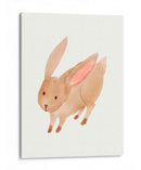 Conejito café con acuarela - Canvas Lab