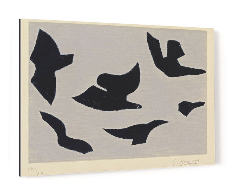 El orden de las aves - Georges Braque - Canvas Lab