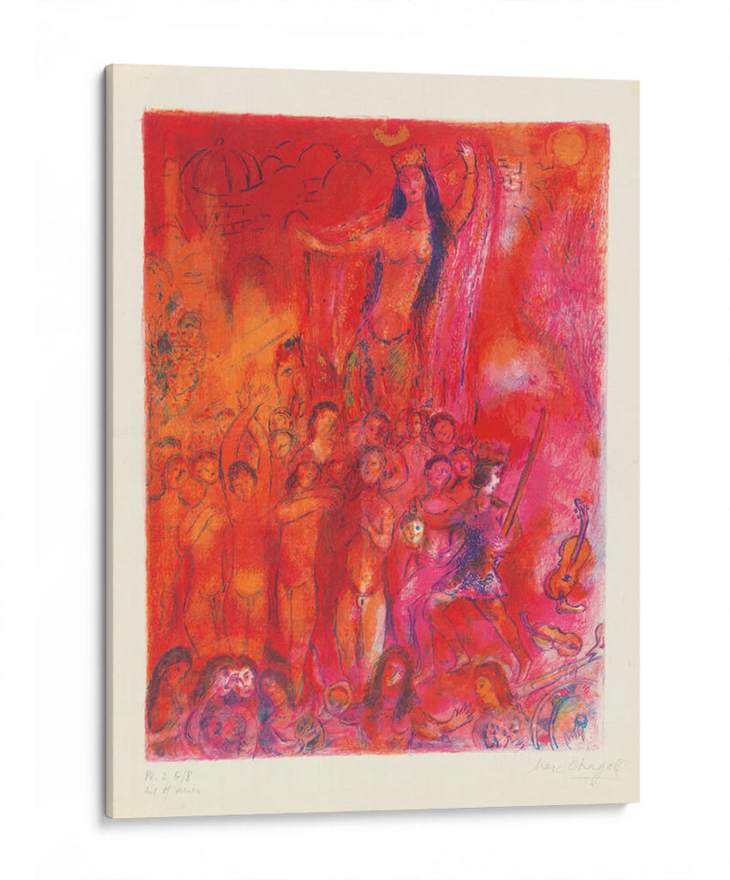 Four tales from the Arabian Nights - Marc Chagall - Canvas Lab