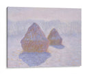 Haystacks - Claude Monet - Canvas Lab