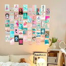 Kit de Collage Rosa y Teal