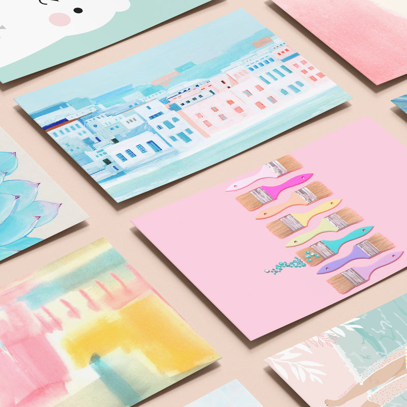 Kit de Collage Pastel