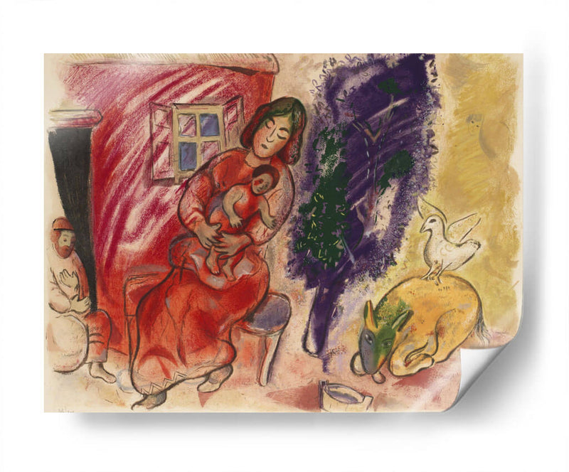 Maternidad - Marc Chagall - Canvas Lab