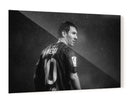 Messsi en blanco y negro - Canvas Lab