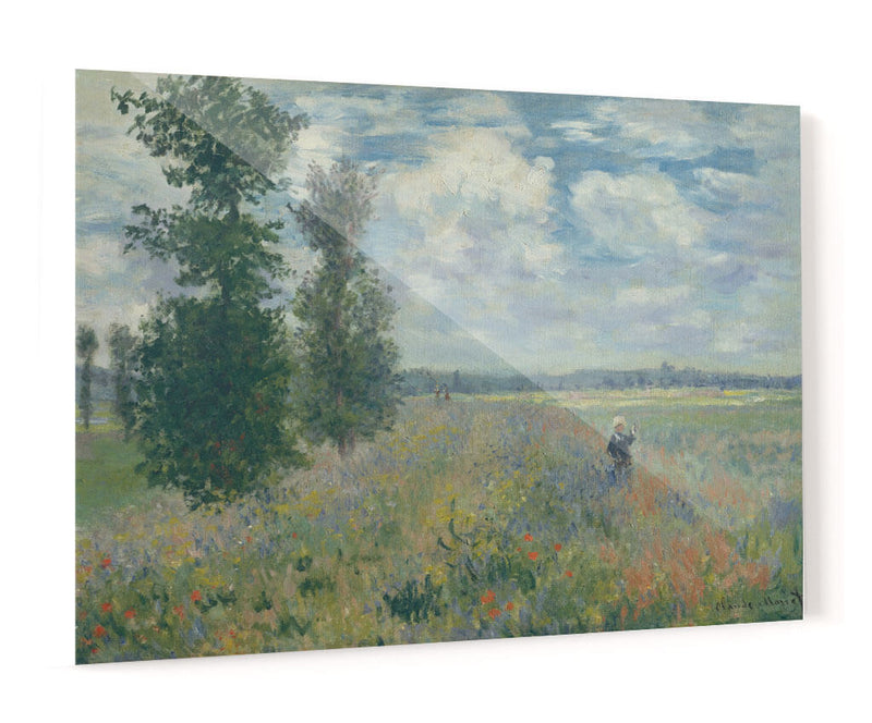 Poppy Fields near Argenteuil - Claude Monet - Canvas Lab
