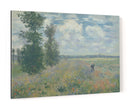 Poppy Fields near Argenteuil - Claude Monet - Canvas Lab
