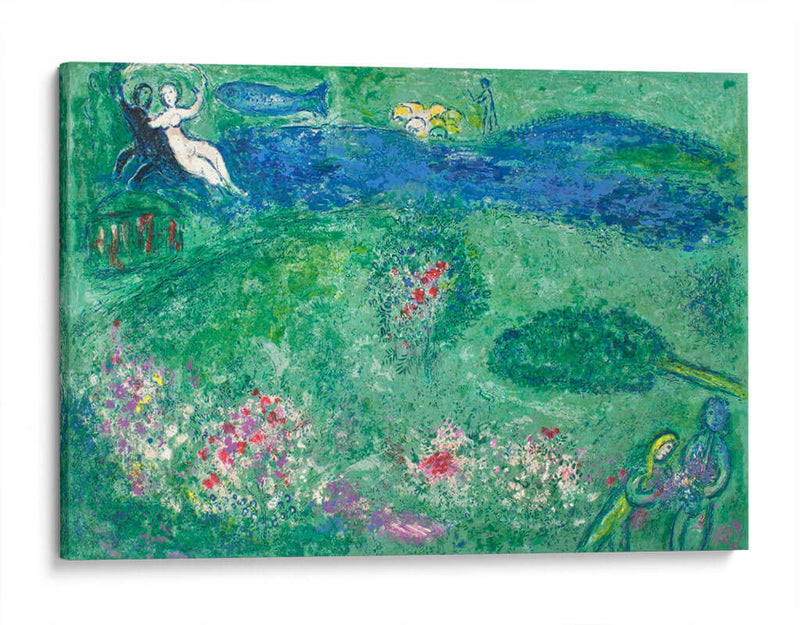 The Orchard from Daphnis and Chloe - Marc Chagall - Canvas Lab
