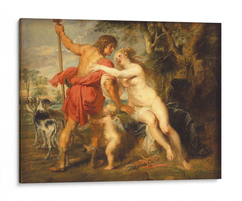 Venus and Adonis - Peter Paul Rubens - Canvas Lab
